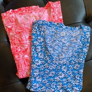 Lily Pulitzer t-shirts (2) size XL new